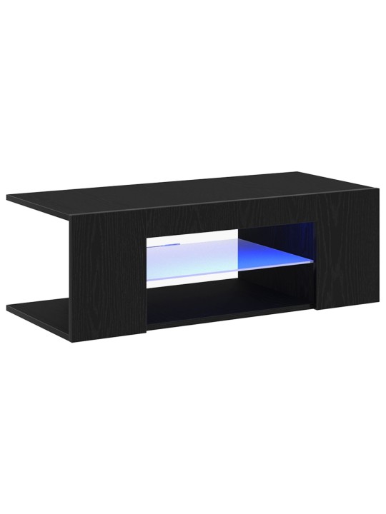 TELERI KAPP LED VALGUSEGA MUST TAMME 90X39X30 CM TEHISPUIT