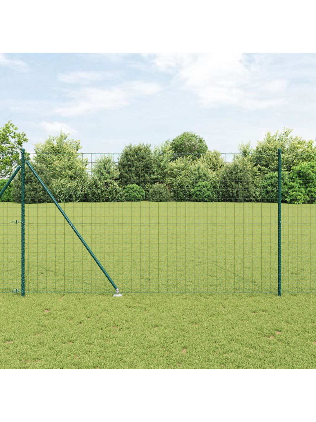 AEDAPOSTID KEPPIDEGA 52 TK Ø32 MM 180 CM GALVANISEERITUD TERAS