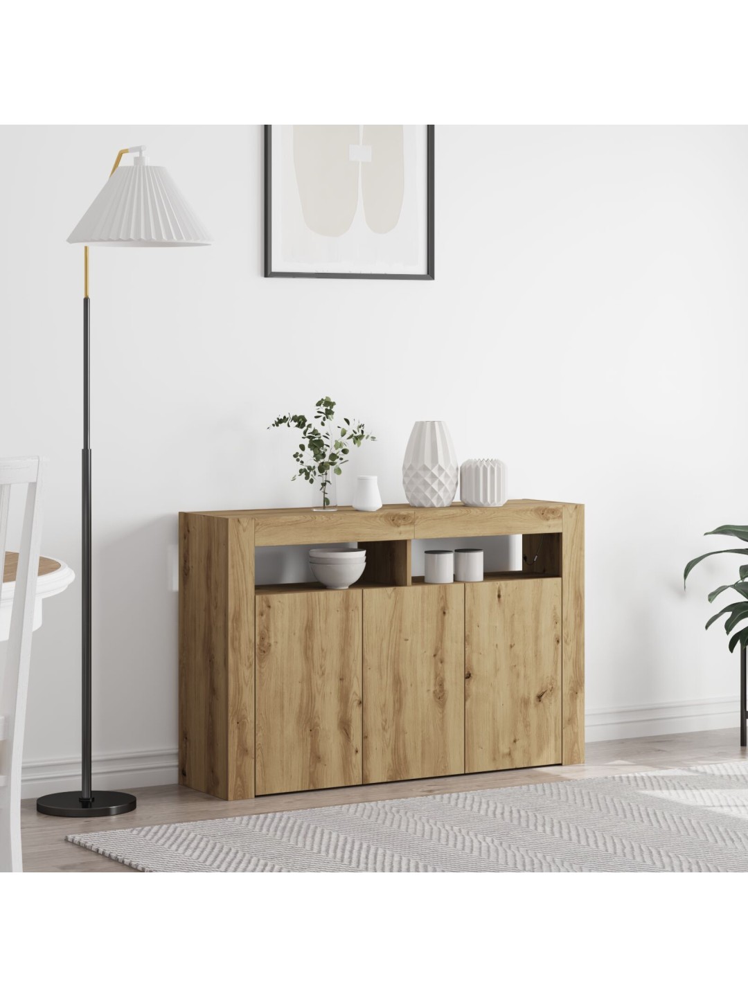 KÜLMKAPP ARTISAN OAK INSENERIPUIT 116 X 30 X 75 CM KÜLMKAPP