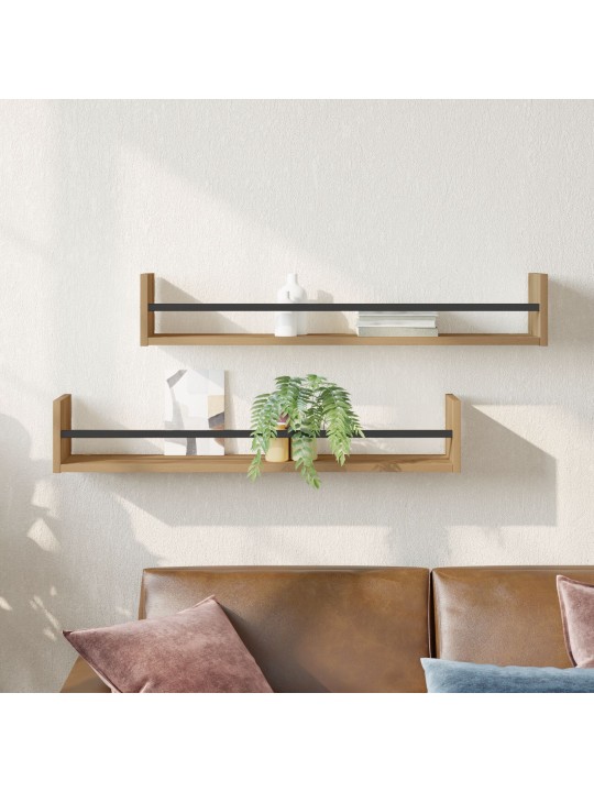 RIIULID 2 TK ARTISAN OAK 80X16X14 CM