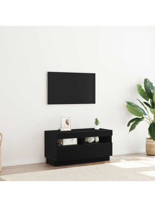 TV KAPP LED-VALGUSTITEGA MUSTAST TAMMEST 100X35X40 CM INSENERIPUIDUST