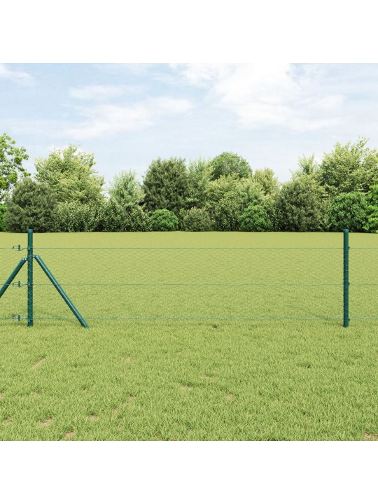 KUUSNURKNE AED ROHELINE 0.6X25 M TERAS, AED POSTID 13 TK ROHELINE Ø32 MM 100 CM GALVANISEERITUD TERAS