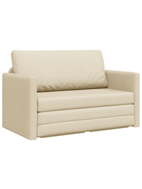 FLOOR SOFA BED 2-IN-1 KREEM 124X71X78 CM KANGAS