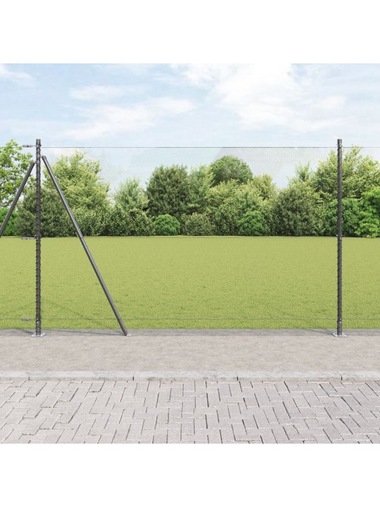AEDADE KOMPLEKT 2TK HALL PULBERVÄRVITUD TERAS 25 X 1.5 M