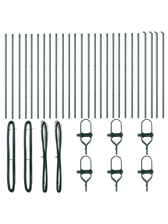 AEDAPOSTID 26 TK ROHELINE Ø32 MM 190 CM GALVANISEERITUD TERAS