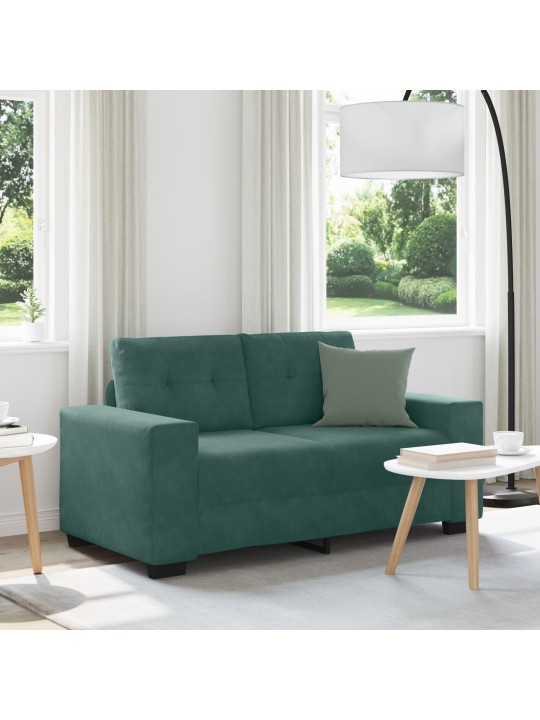 NÄHTAV DIIVAN TUME ROHELINE 120 CM SAMET