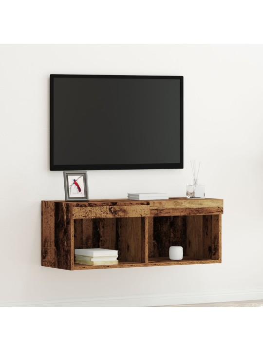 TV SEINA KAPP LED VALGUSTITEGA VANAPUIDUST 80X30X30 CM
