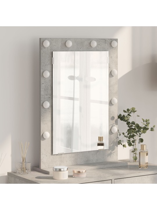 LED VALGUSTUSEGA PEEGEL BETOONHALL BETOON 70 X 50 X 18 CM PEEGEL