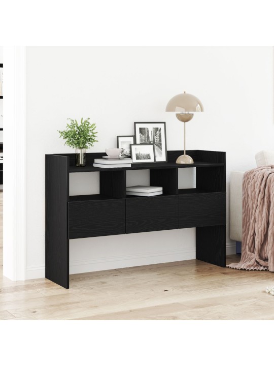 MUST TAMME KÕRVALHOONE 105X30X70 CM TÖÖDELDUD PUIDUST