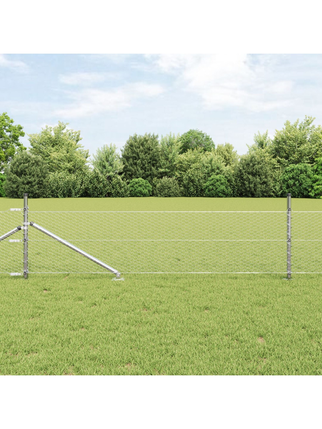 AEDADE KOMPLEKT 2-OSALINE GALVANISEERITUD TERAS 25 X 0.5 M