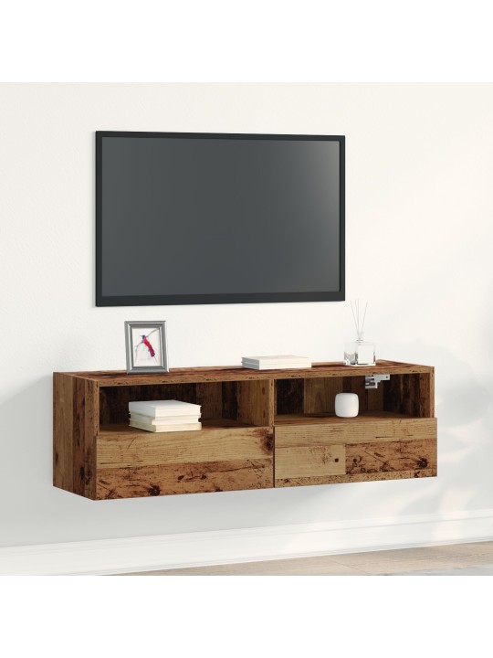 TV SEINA KAPP VANAST PUUST 100X30X30 CM TEHISPUIT