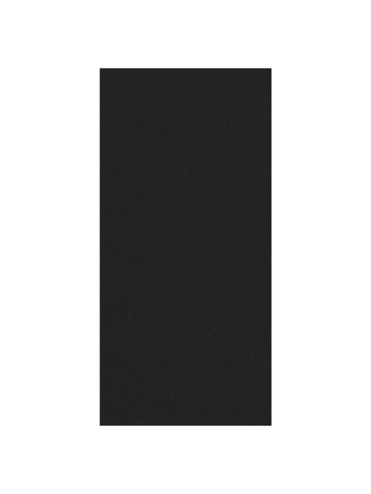 UKSEMATT RISTKÜLIKULINE MUST 120X250 CM