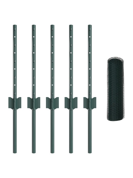 POSTID 5 TK U-KANAL ROHELINE 40 CM TERAS, KUUSNURKNE AED ROHELINE 0.4X10 M TERAS