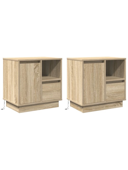ÖÖKAPPIDEGA LED 2 TK SONOMA TAMM 50X34.5X50 CM