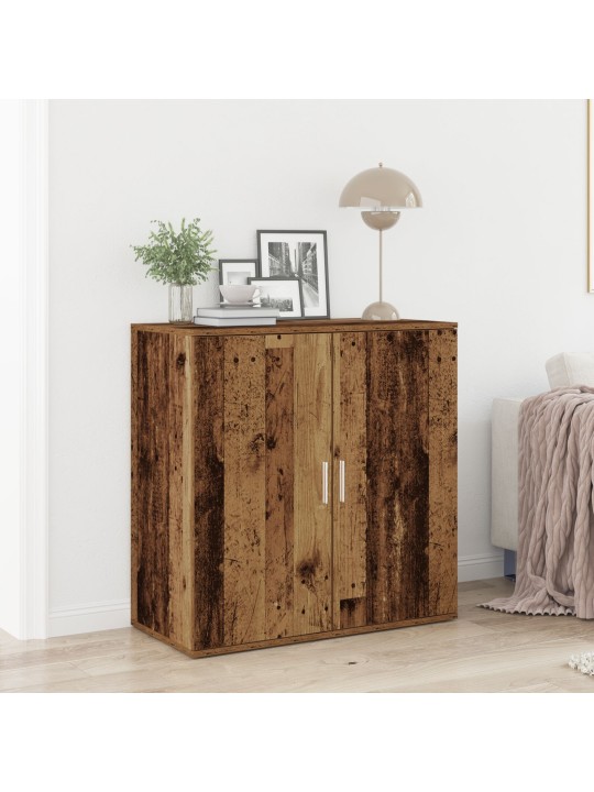 KÕRVALHOONE VANAST PUUST 79X38X80 CM TÖÖDELDUD PUIDUST