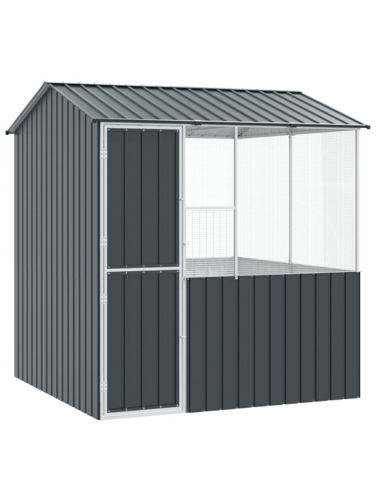 LINDUDE PUUR ANTRATSIIT 215X78X200 CM GALVANISEERITUD TERAS