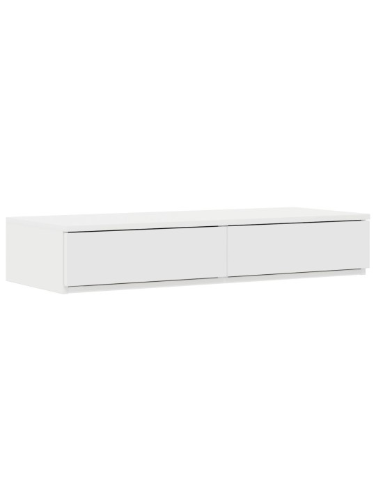 VOODI SAHTLID VALGE 75X36,5X16,5 CM PUIDUST