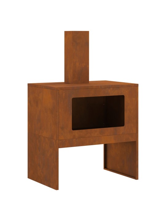 TULEKAEV KOOS KORSTNAGA 60X40X96 CM ILMASTIKUKINDEL TERAS