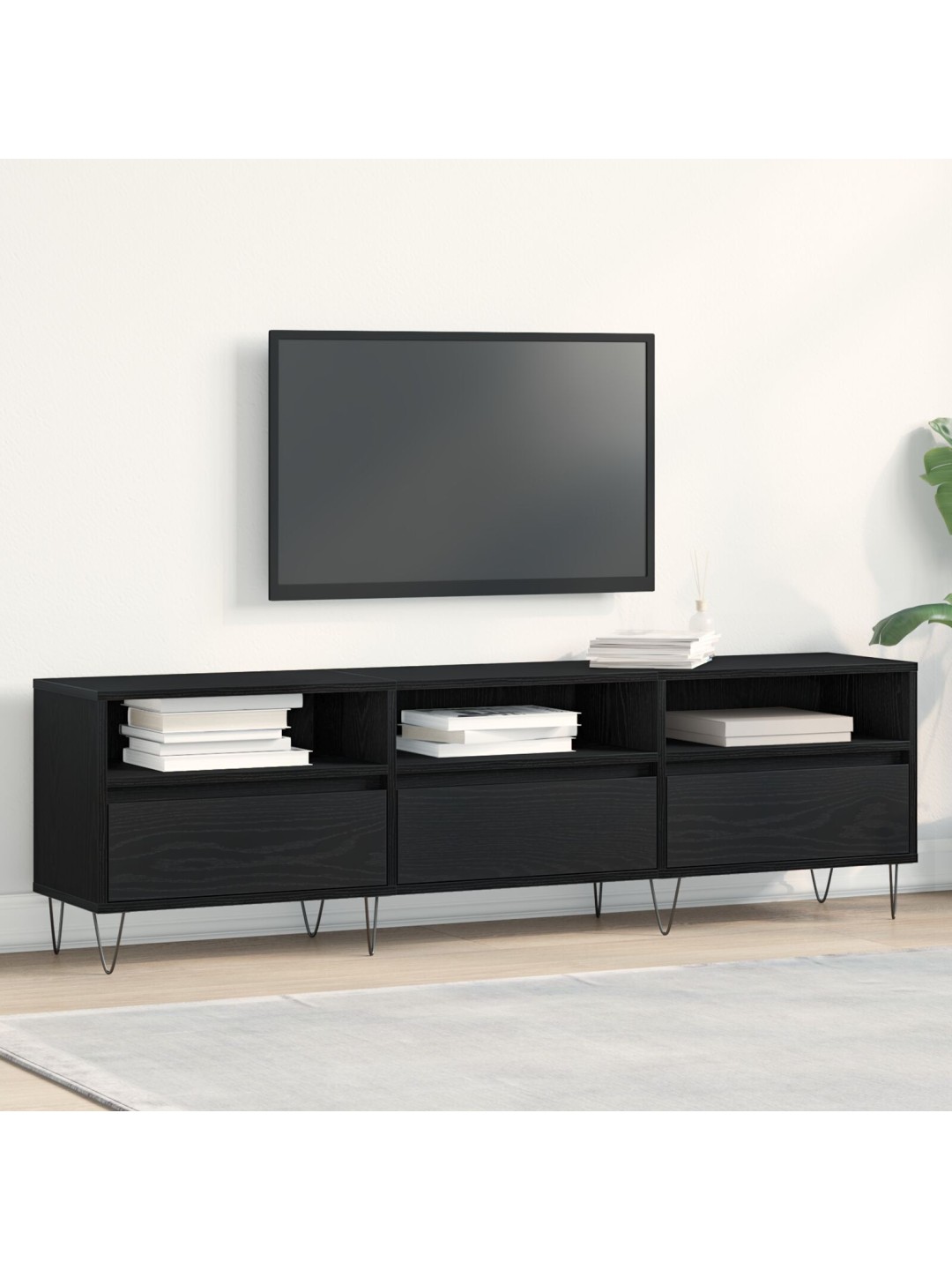 TV KAPP MUST TAMME 150X30X44,5 CM TEHISPUIT