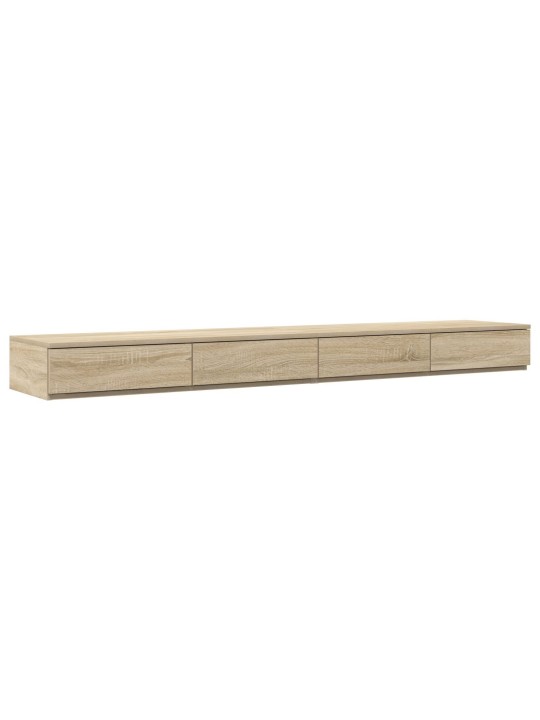 VOODI SAHTLID SONOMA TAMME 200X36,5X16,5 CM TÖÖDELDUD PUIT
