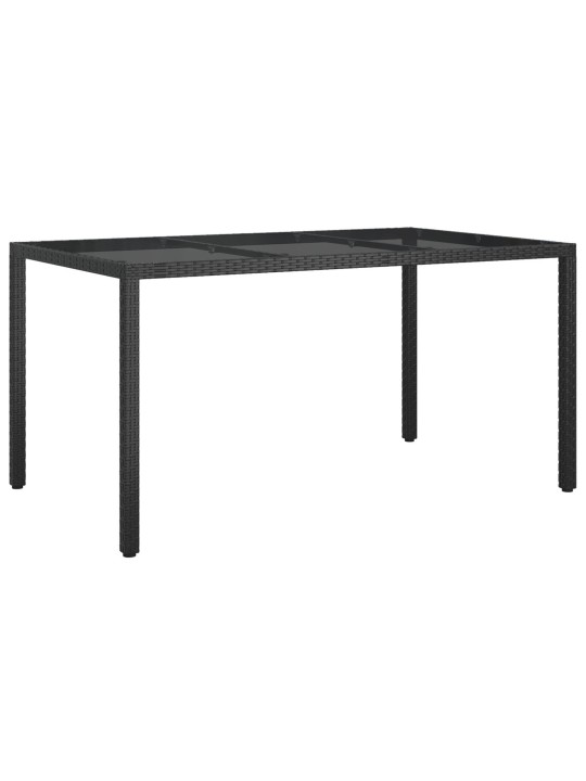 AIA SÖÖGILAUD MUST 150X90X75 CM POLÜROTANG