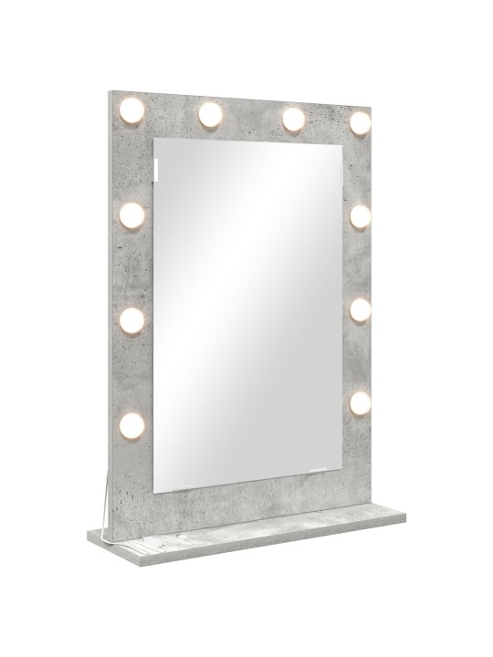 LED VALGUSTUSEGA PEEGEL BETOONHALL BETOON 70 X 50 X 18 CM PEEGEL