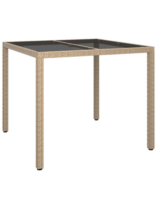 AIA SÖÖGILAUD BEEŽ 90X90X75 CM POLÜROTANG