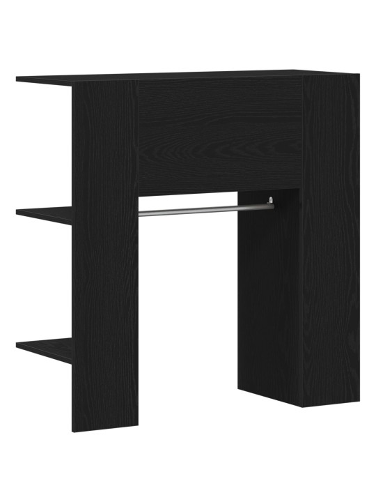 ESIKU KAPP MUST TAMME 97,5X37X99 CM TEHISPUIT