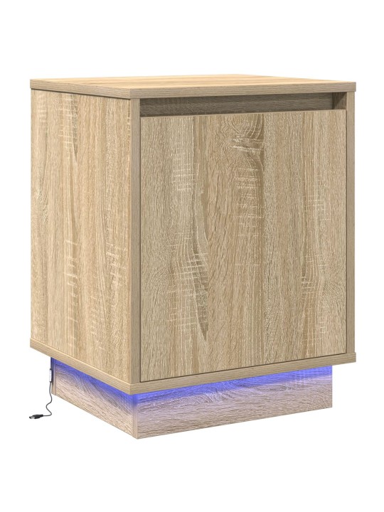 ÖÖKAPP LED VALGUSEGA SONOMA TAMME 39X34,5X50 CM