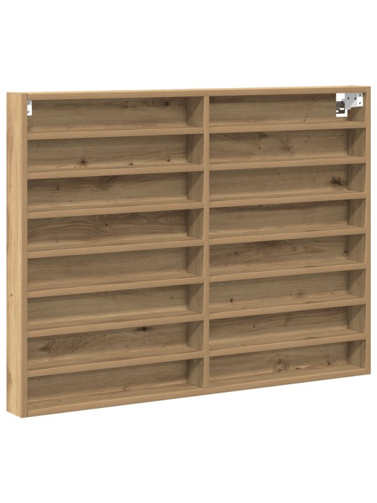 VITRINE KABINET ARTISAAN TAMME 100X8,5X75 CM TÖÖDELDUD PUIDUST