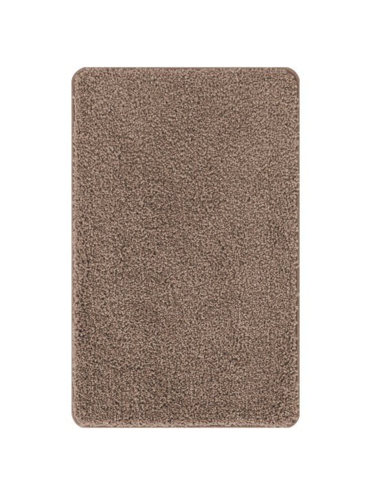 VANNITOOVAIP RISTKÜLIKULINE PRUUN 60X90 CM POLÜPROPÜLEEN LIBISEMISVASTANE