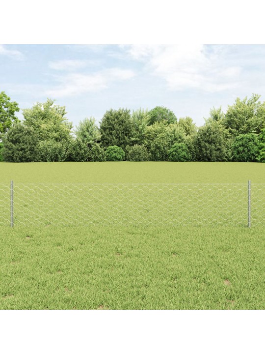 AIA POSTID 11 TK U-KANAAL 40 CM GALVANISEERITUD TERASEST, KUUSNURKNE AED 0.4X50 M GALVANISEERITUD TERASEST