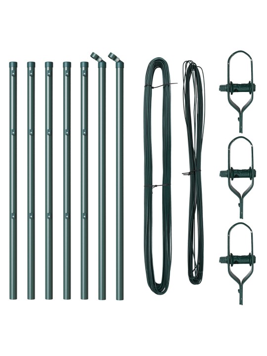 AIAPOSTID 7 TK ROHELINE Ø32 MM 100 CM GALVANISEERITUD TERAS
