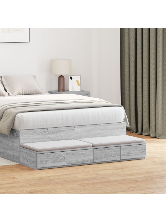 VOODI SAHTLID HALL SONOMA 120X36,5X16,5 CM TEHISPUIT