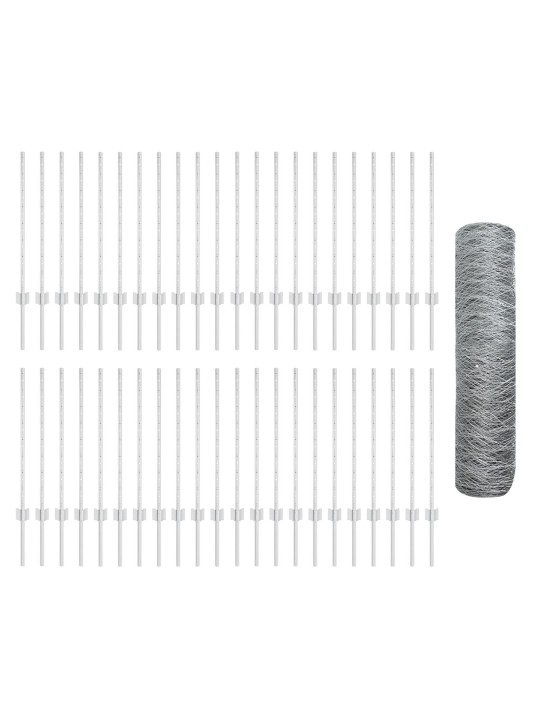 AIA POSTID 11 TK U-KANAL 80 CM GALVANISEERITUD TERASEST, KUUSNURKNE AED 0.8X100 M GALVANISEERITUD TERASEST