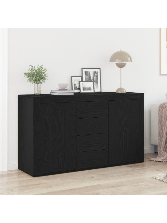 KOMMODI MUST TAMM TEHISPUIT 120 X 36 X 69 CM HOIURUUM KOMMODI