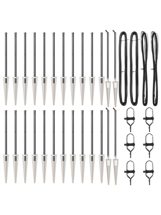 AEDEPOSTID SEADMEGA 26 TK Ø32 MM 60 CM GALVANISEERITUD TERAS