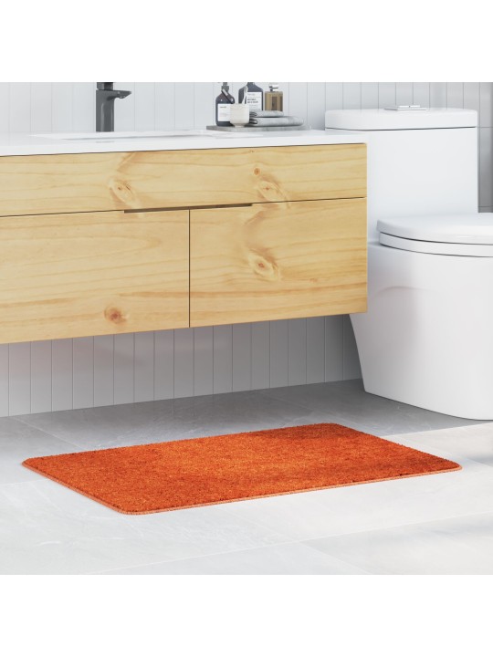 VANNITOAVAIP RISTKÜLIKULINE ORANŽ 60X90 CM POLÜPROPÜLEEN LIBISEMISKINDEL