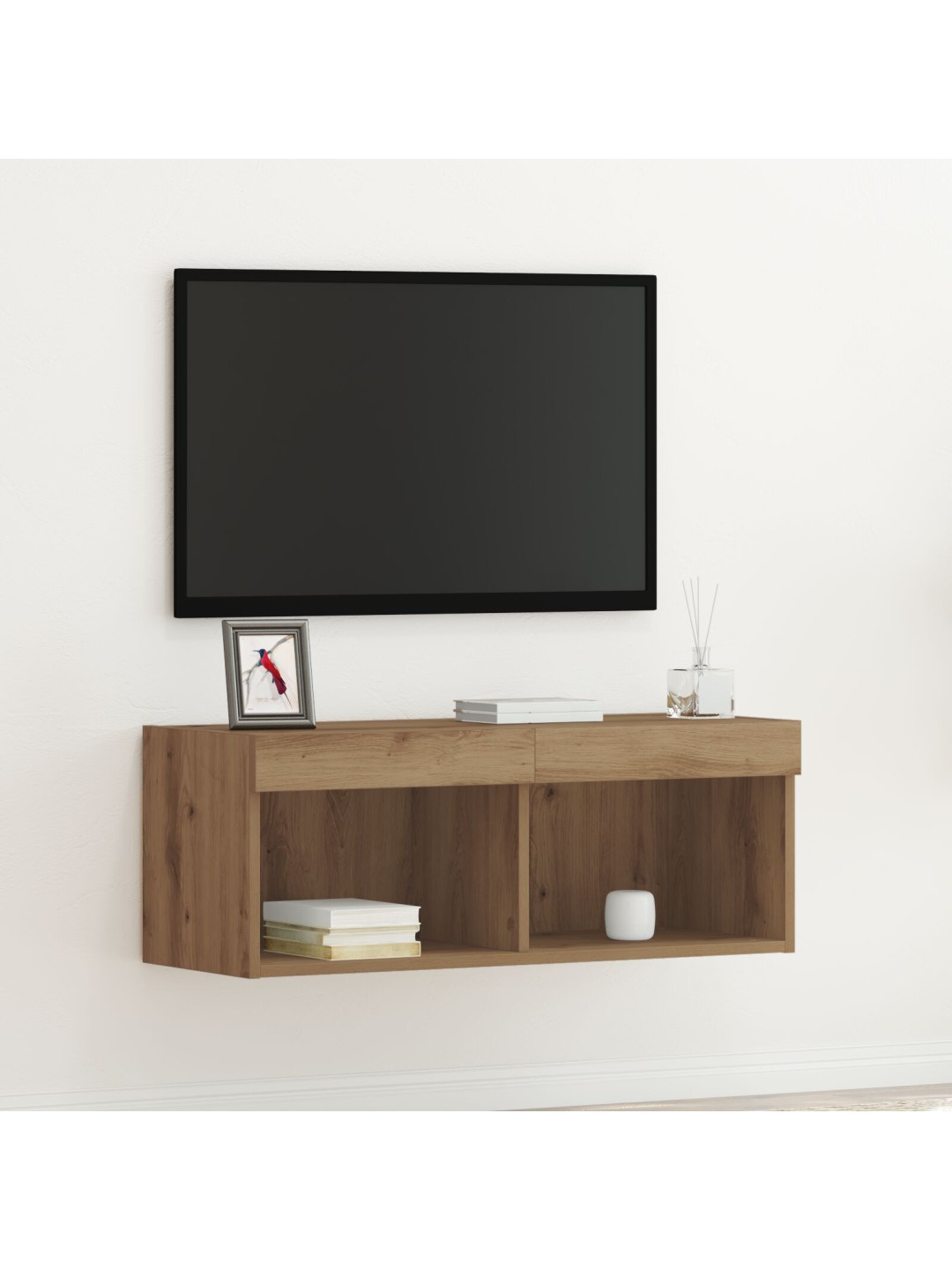 TELEKATUBA LED-VALGUSTITEGA TOOTMINE PUIT 80X30X30 CM