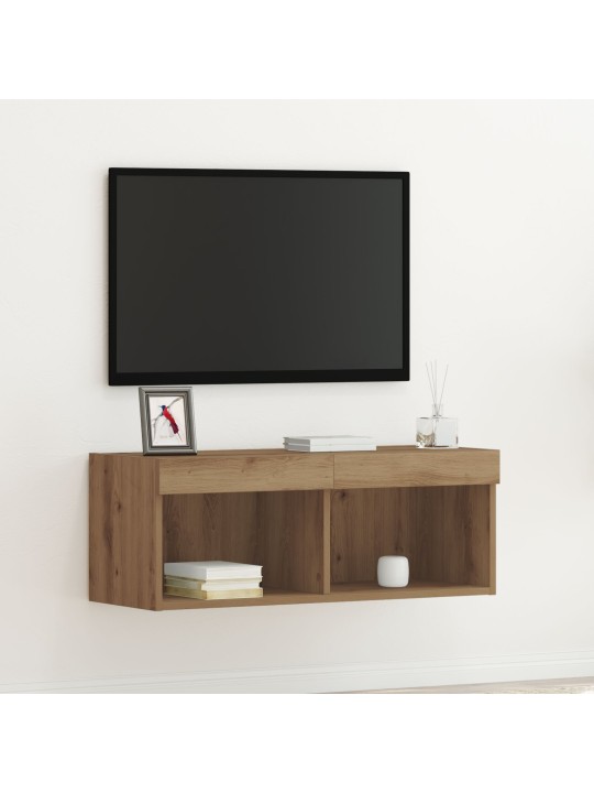 TELEKATUBA LED-VALGUSTITEGA TOOTMINE PUIT 80X30X30 CM