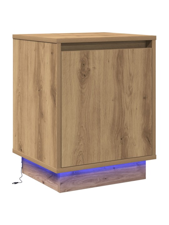 ÖÖKAPP LED-VALGUSTITEGA, ARTEESI TAMME 39X34,5X50 CM