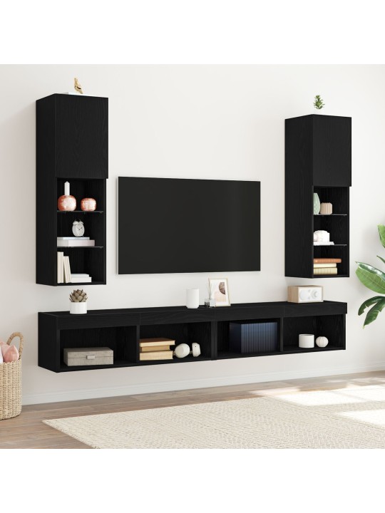 LED TV KAPP 2 TK MUST TAMME 30,5X30X102 CM TEHISPUIT