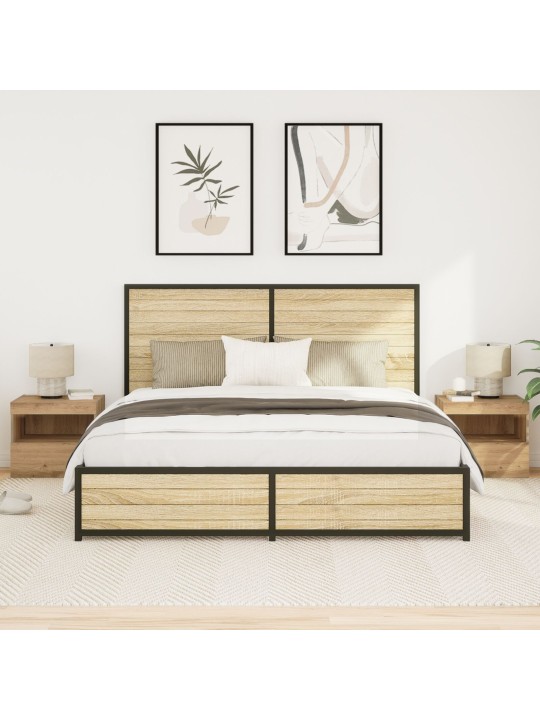 ÖÖKAPPIDEGA LED-VALGUSTITEGA 2 TK ARTISAN TAMME 50X40X45 CM