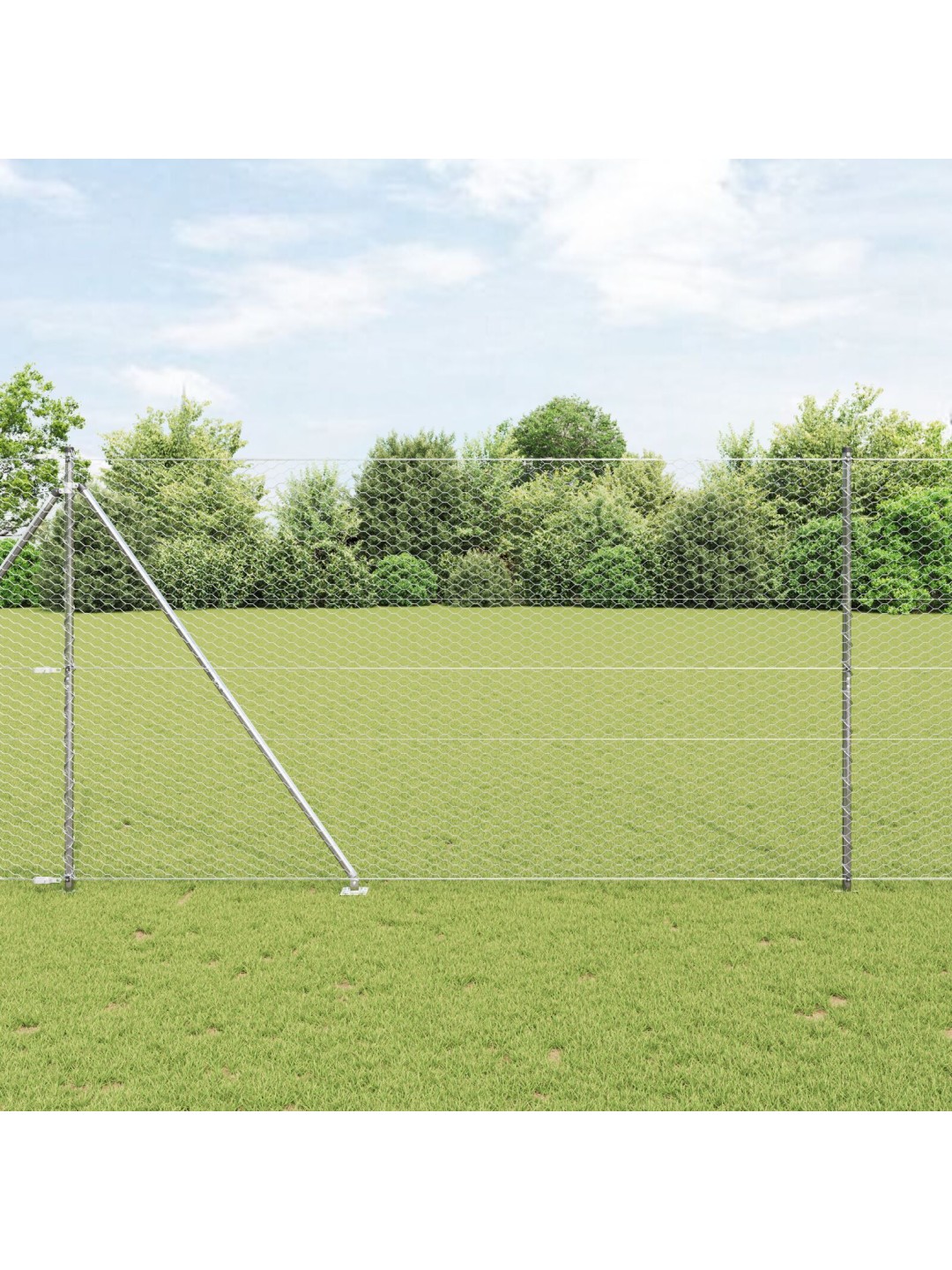 AEDADE KOMPLEKT 2 TÜKKI GALVAANITUD TERAS 25 X 1.5 M VASTUPIDAV