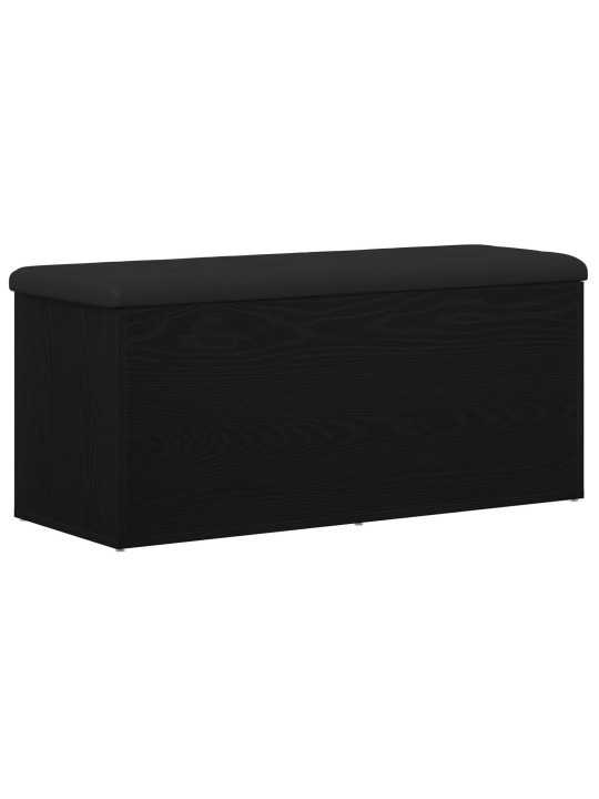 SÄILITUSPINK MUST TAMME 100X40X45 CM TÖÖDELDUD PUIT