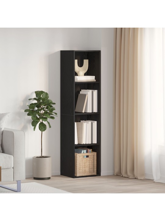 RAAMATUKAPP/TV KAPP MUST TAMM 36X30X143 CM