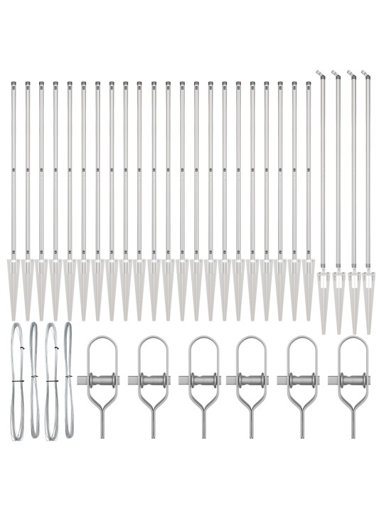 AIAPOSTID SPIKE'IGA 26 TK Ø32 MM 160 CM GALVAANILINE TERAS