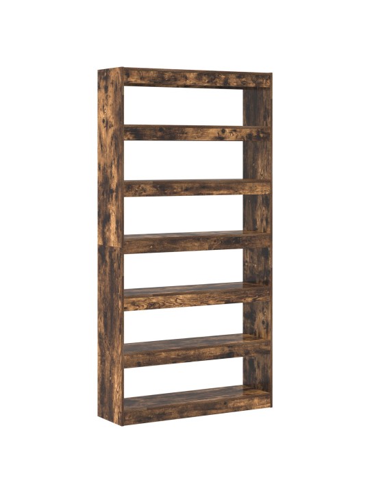 PRUUN RAAMATURIIUL PRUUN KONSTRUKTSIOON: PUIDUST 100 X 30 X 198 CM