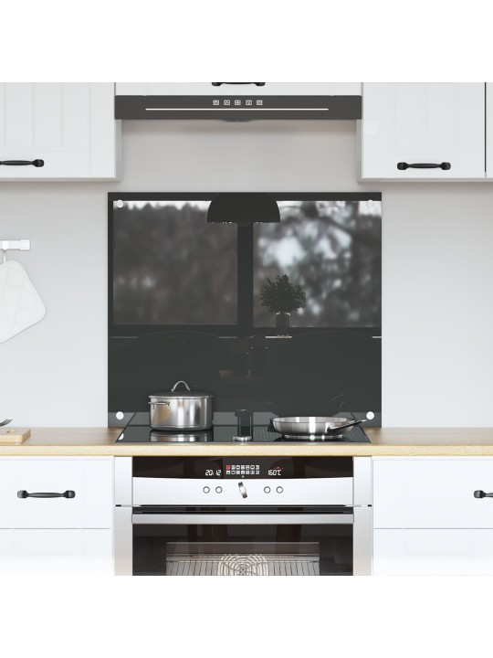 KÖÖGI SPLASHBACK TUME HALL 70X60X0,6 CM KARASTATUD KLAAS
