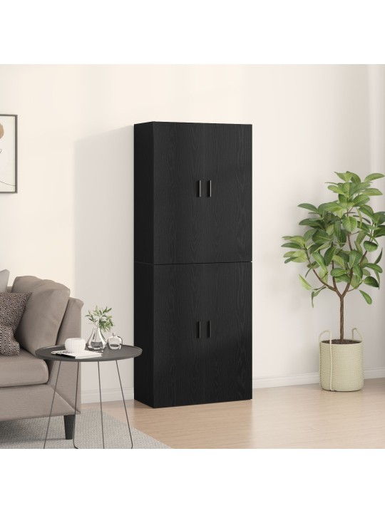 KAPP 2 TK MUST TAMME 69,5X34X180 CM TEHISPUUST
